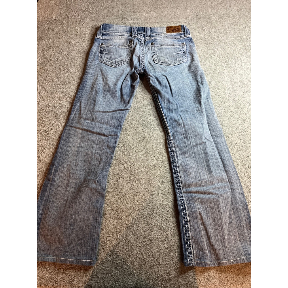 BKE Denim Stella Bootcut Women's Jeans Size 27x31.5 Low Rise B208 - Picture 2 of 13